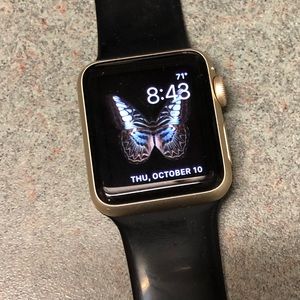 Gold Apple Watch 1st generation Model  A1553